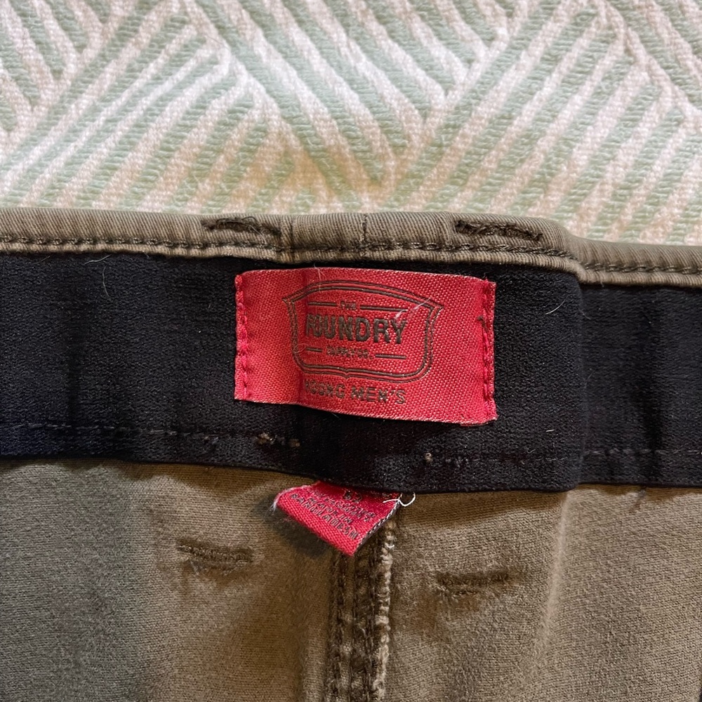 The Foundry Supply Co. Flat Front Shorts - Picture 3 of 3